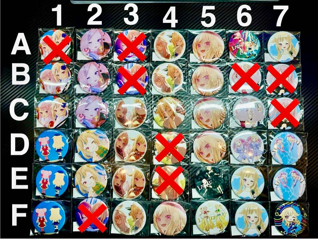 ヒメヒナ 缶バッジ 4ページあります ばら売り