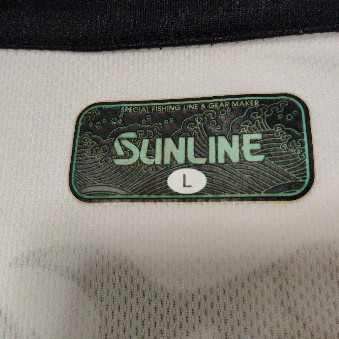 サンライン　SUNLINE　 ハーフジップ　ドライシャツ　長袖　Lサイズ