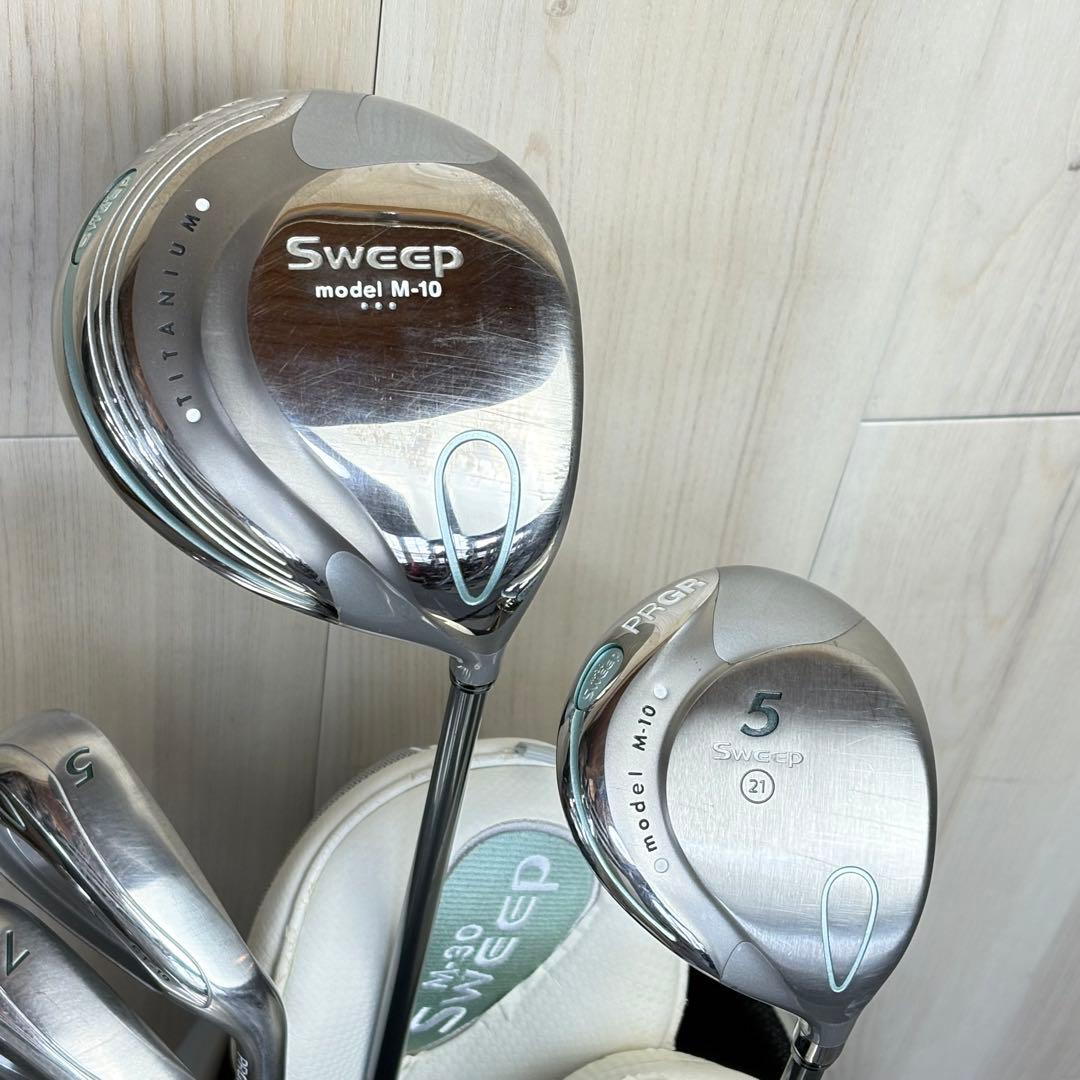 【レディース右】プロギア スイープ M-30 タイトリスト レディースセット