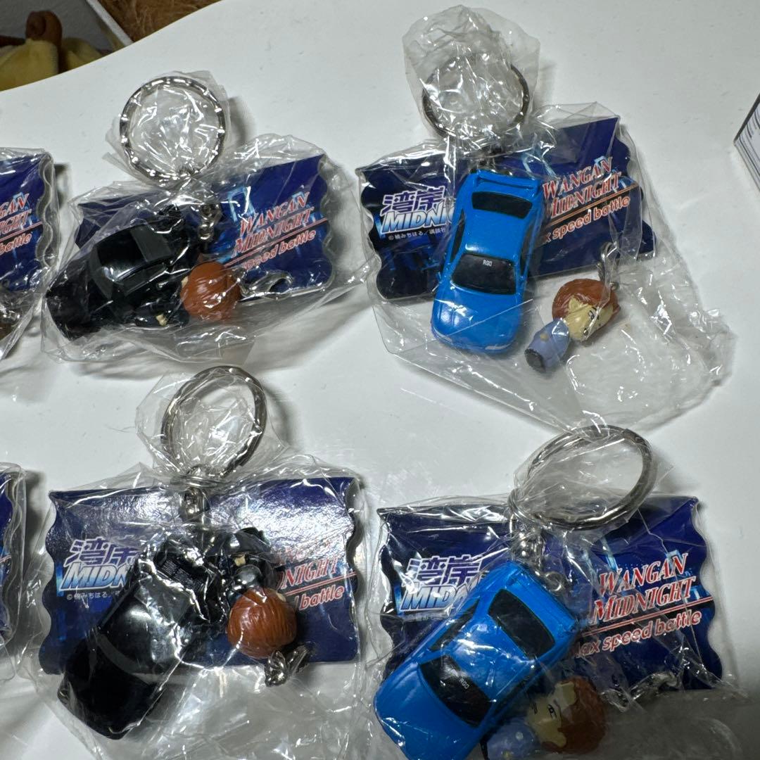 湾岸ミッドナイト ミニカー キーホルダー 11個セット