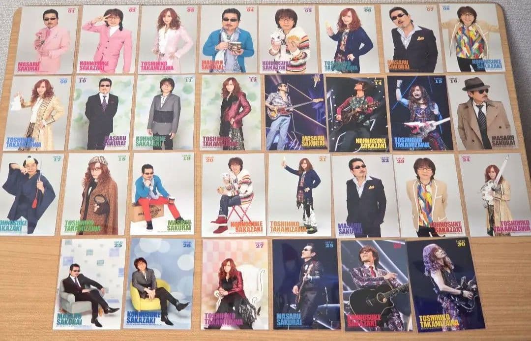 THE ALFEE 春フェス 2016 トレカ 30種セット
