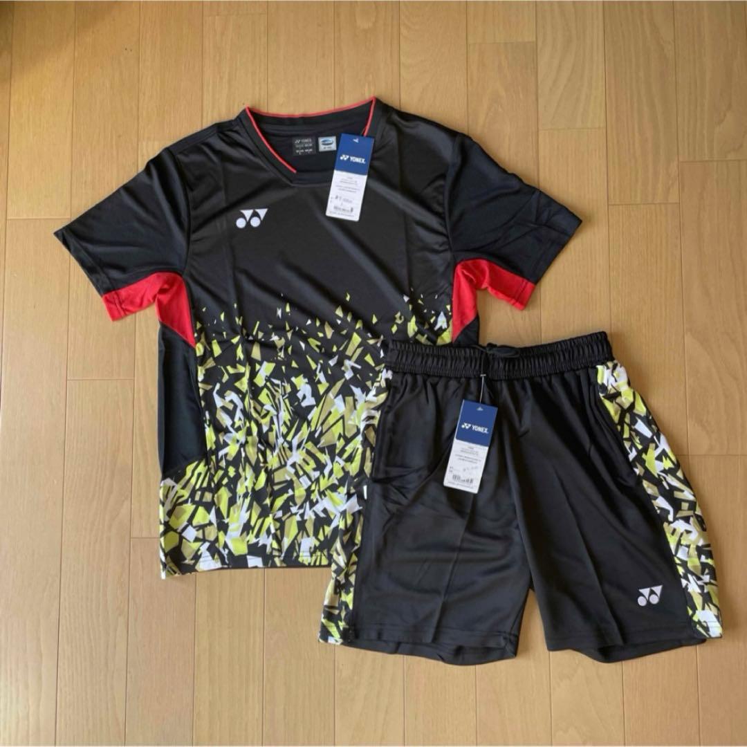 ヨネックスYONEX バドミントン　日本代表モデルゲームウェア上下セット新品XL