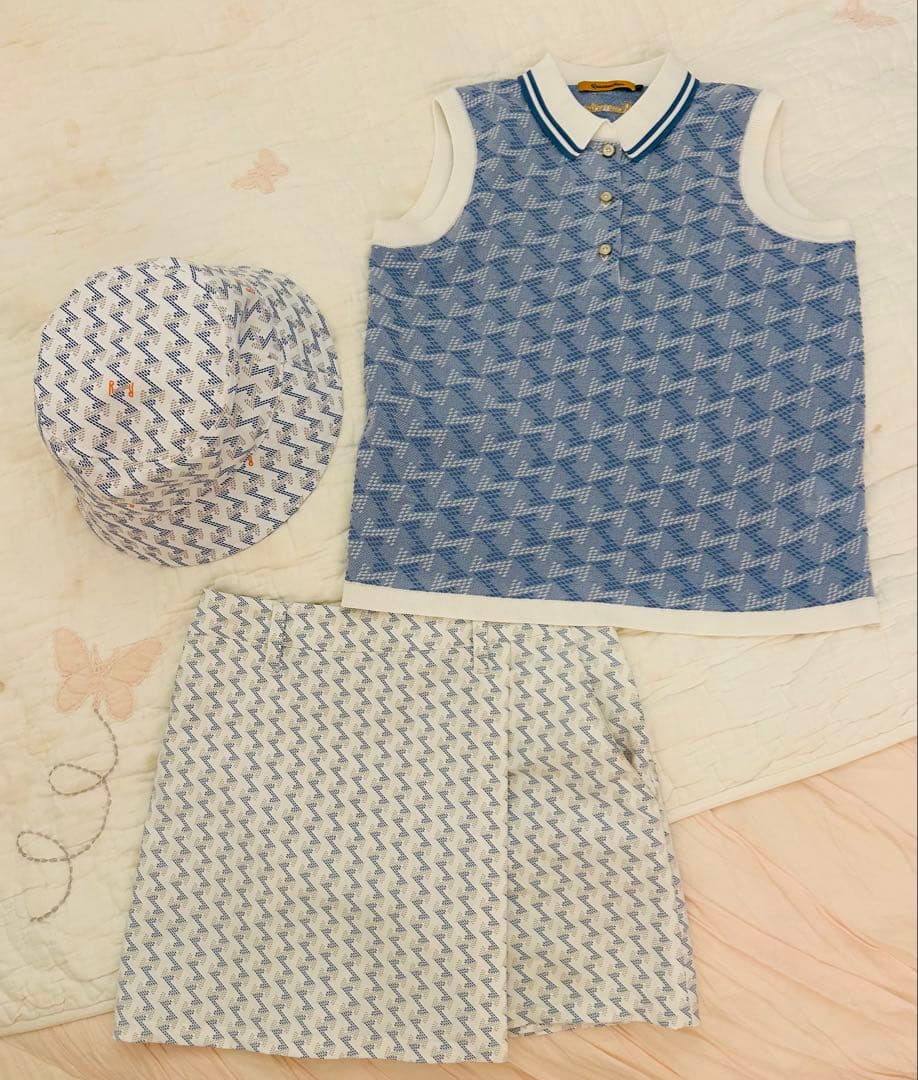 レザレクション　GMニットノースリーブポロシャツ