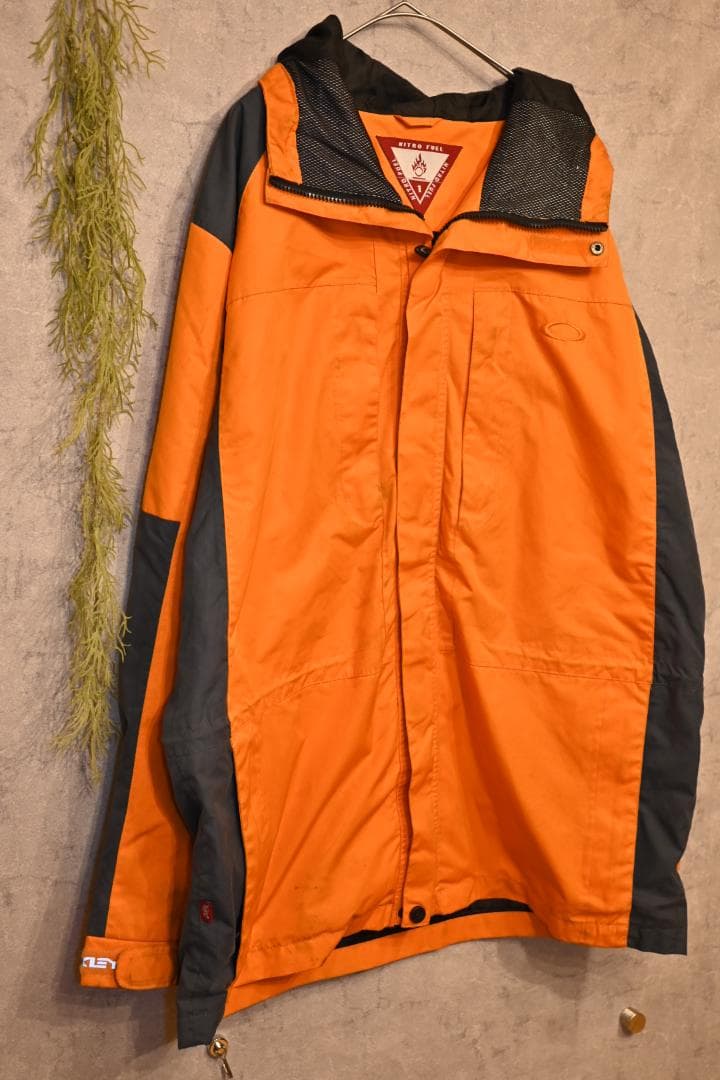 スノーボード 90s OAKLEY Nitro Fuel Orange Jacket