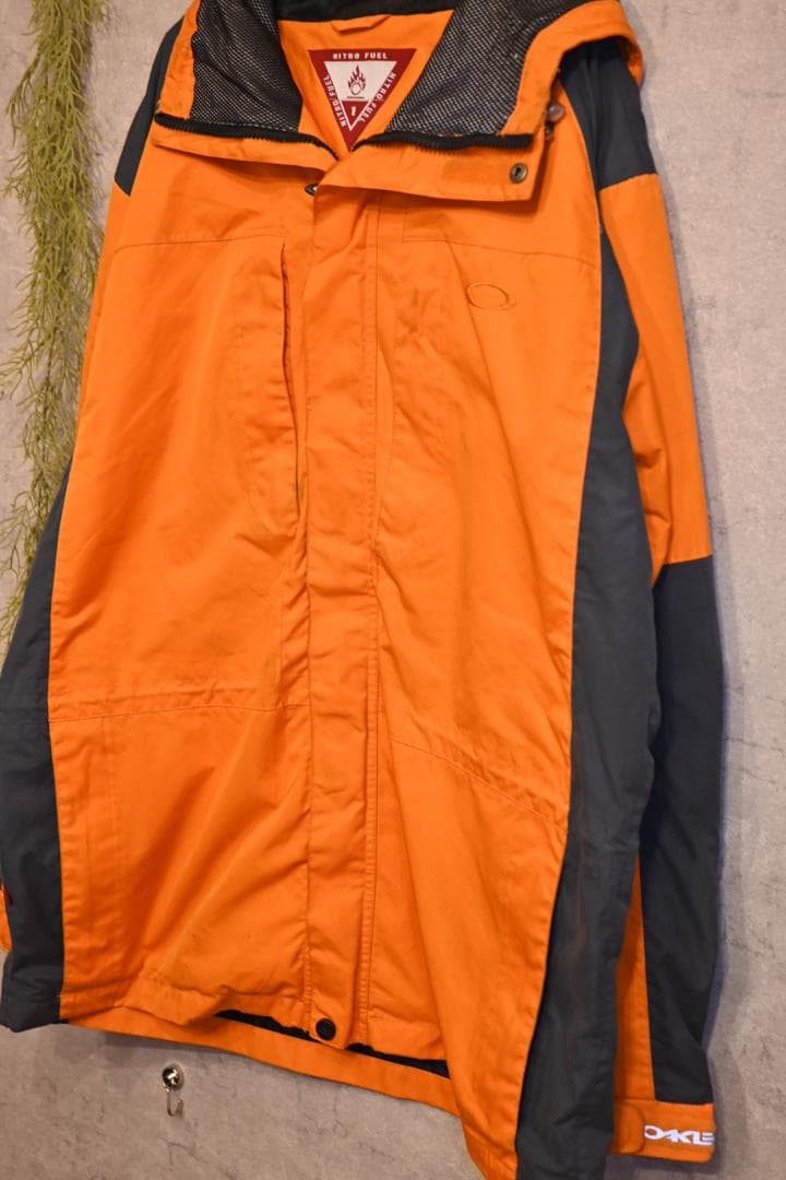 スノーボード 90s OAKLEY Nitro Fuel Orange Jacket