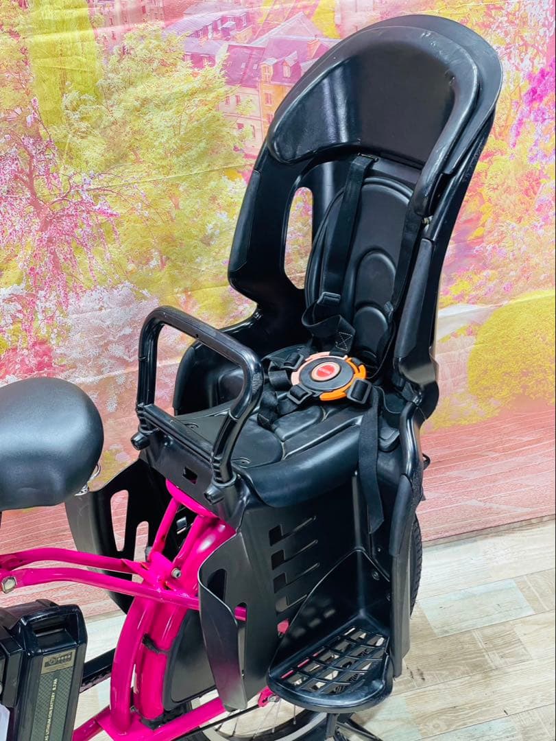 ZK3447 電動自転車 ヤマハ パスバビー 子供乗せ 20インチ 送料無料