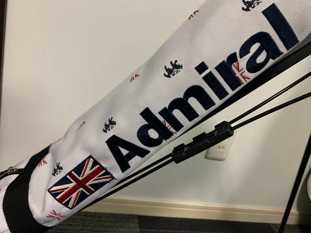 美品　Admiral アドミラル　ゴルフバック　セルフバック　スタンドバック