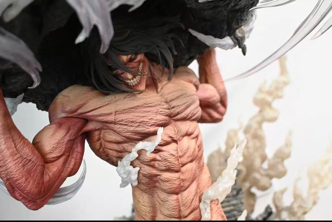 進撃の巨人 ⑩ エレン·イェーガー ガレージキット ガレキ スタチュー