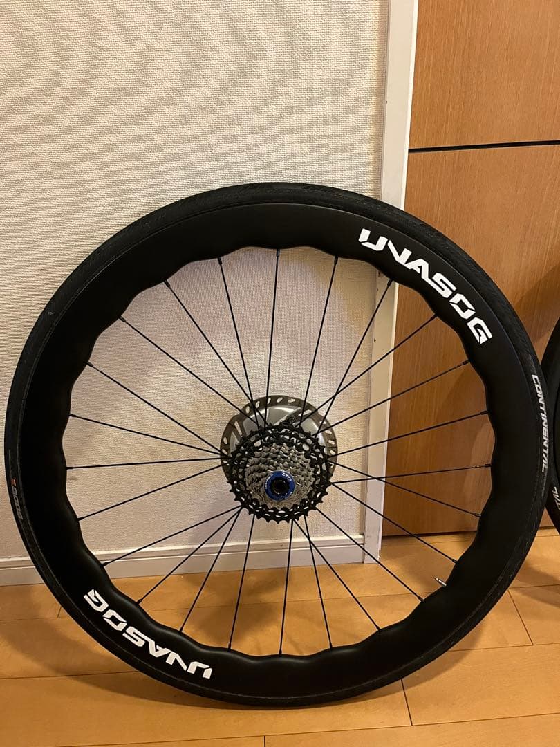 UNASOGロードバイクカーボンホイール前後セット