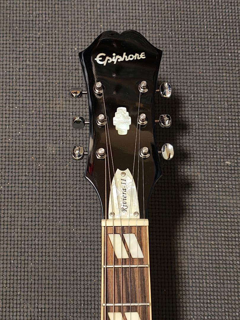 Epiphone Riviera-Ⅱ/美品ソフトケース付属