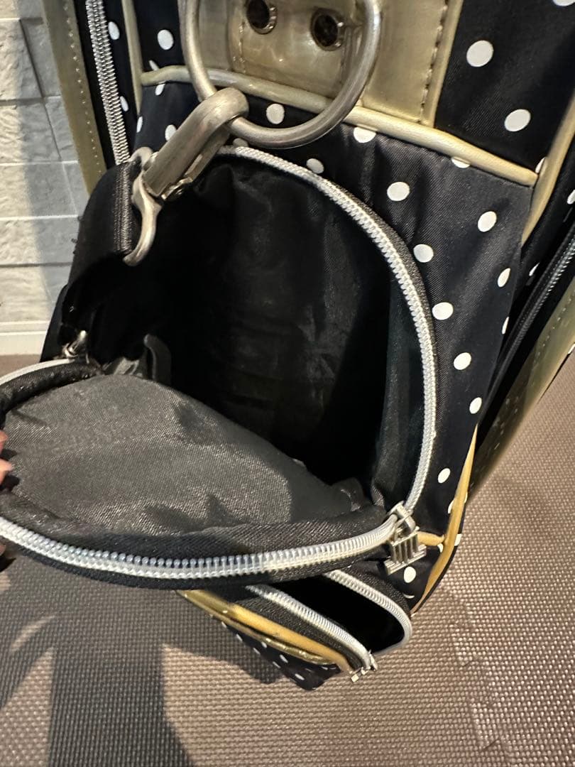 LANVIN SPORT ドット柄 キャディバッグ