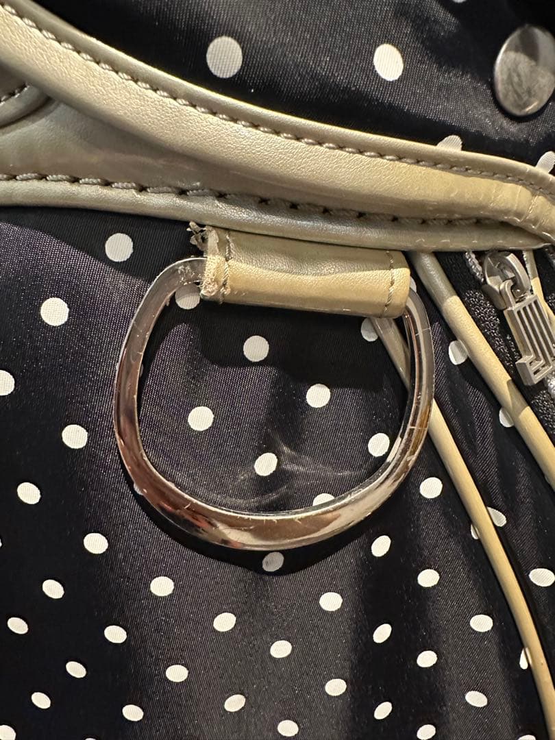 LANVIN SPORT ドット柄 キャディバッグ