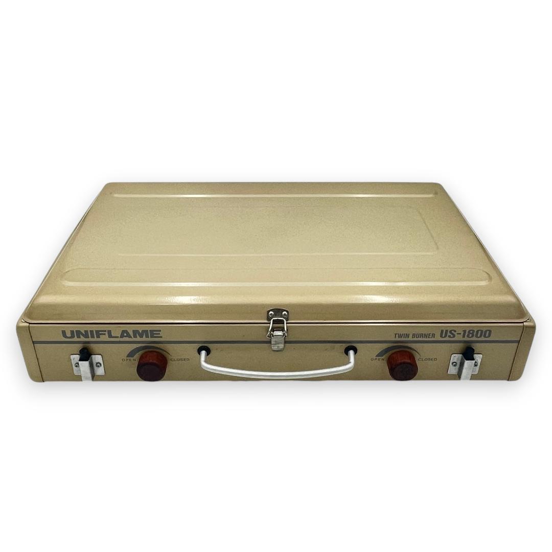 【送料無料】UNIFLAME / ツインバーナーコンロ・US-1800廃盤カラー