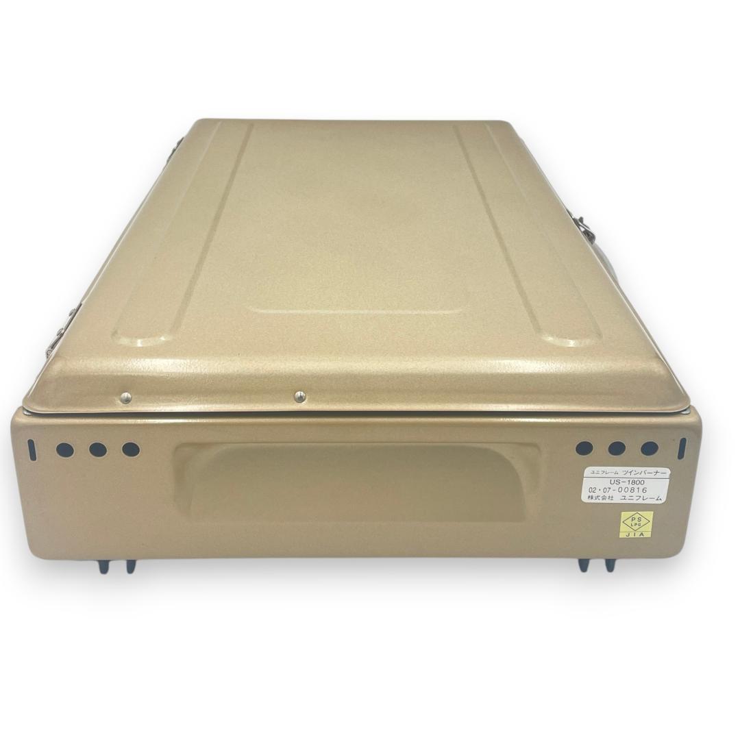 【送料無料】UNIFLAME / ツインバーナーコンロ・US-1800廃盤カラー