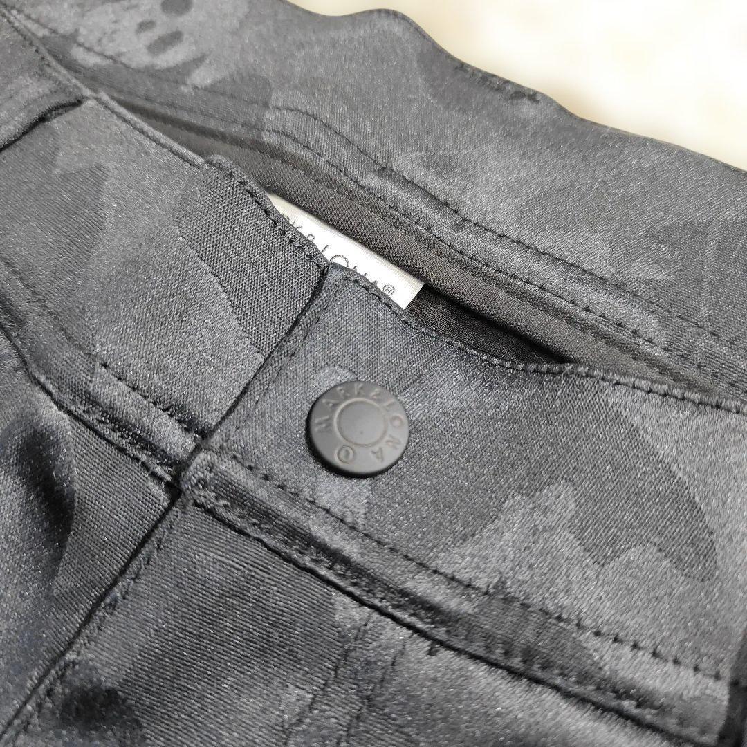新品 MARK&LONA 52 黒 カモ柄 パンツ MLM-4A-AT31