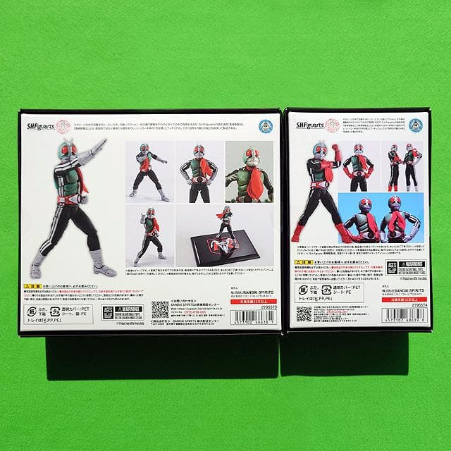 未開封品　真骨彫製法 仮面ライダー新1号・新2号 栄光の昭和ライダーエディション