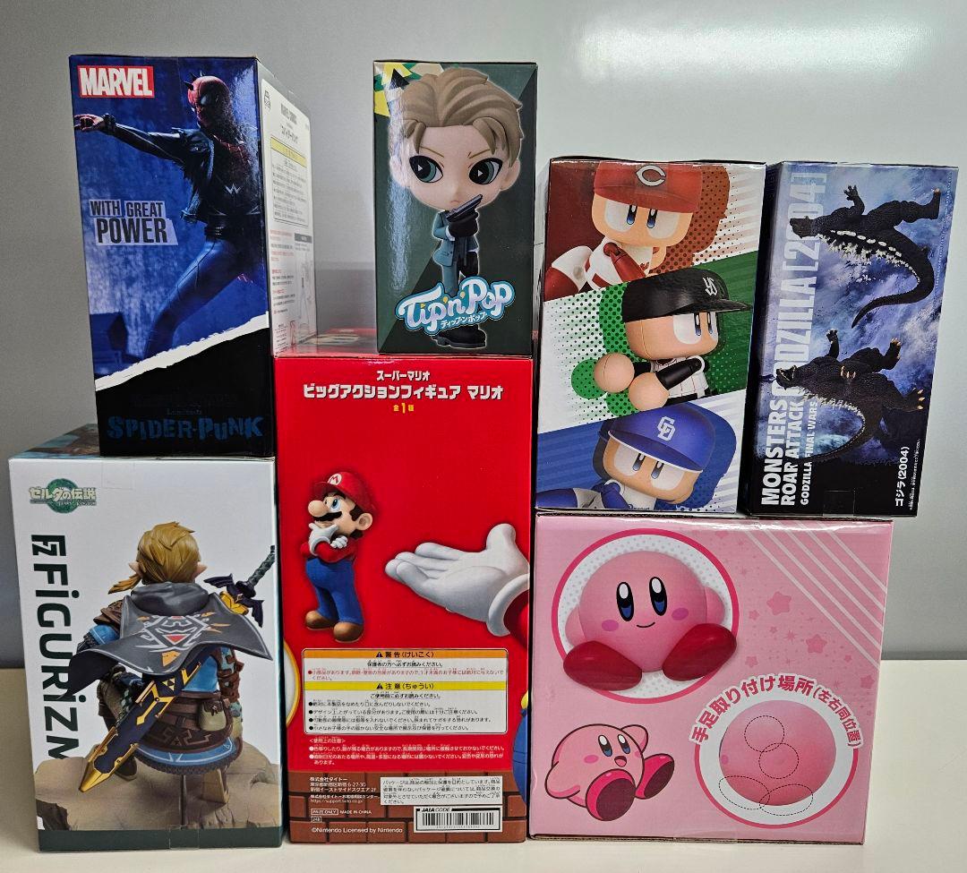 【未開封】プライズフィギュア 9点セット ゲームキャラクター中心