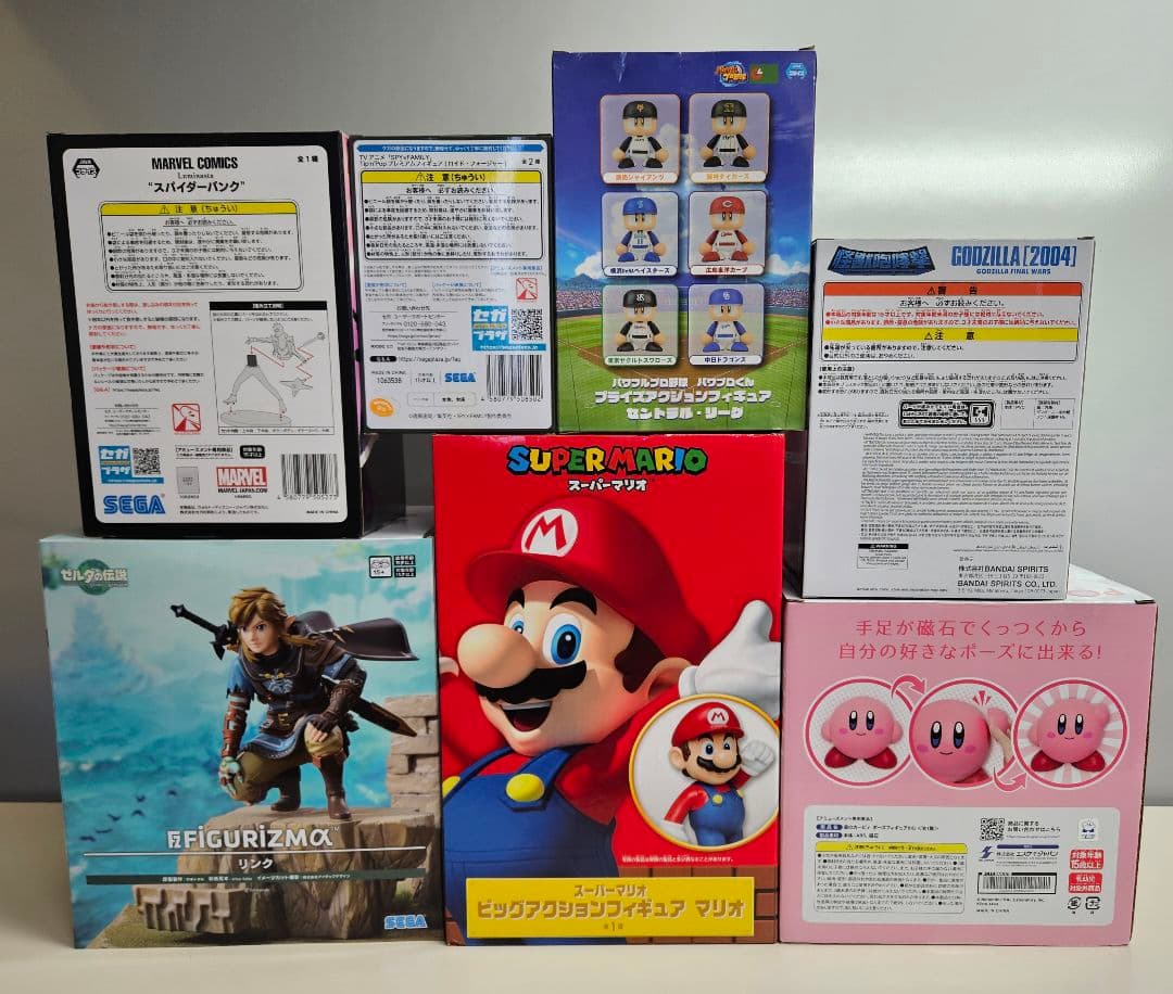 【未開封】プライズフィギュア 9点セット ゲームキャラクター中心