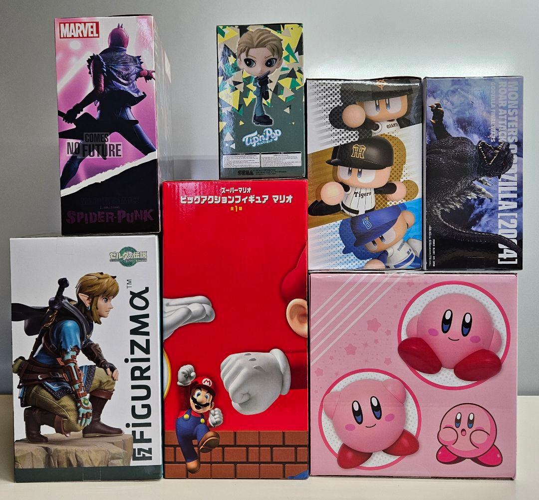 【未開封】プライズフィギュア 9点セット ゲームキャラクター中心