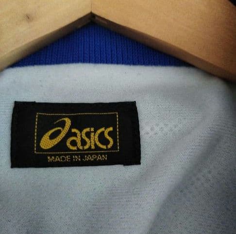 90S ASICS アシックス ジャージ上下 トラックトップ　ゴールドタイガーL