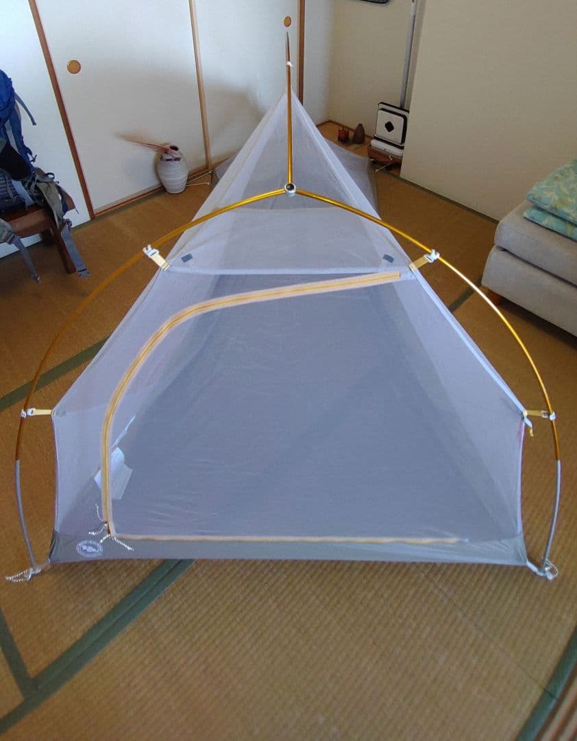 美品❢　ビッグアグネス・フライクリークHV　UL2フットプリント付