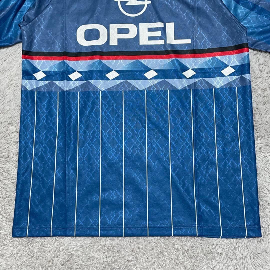タグ付き　ロット　サッカーシャツ　ACミラン　95-96 4th OPEL 総柄