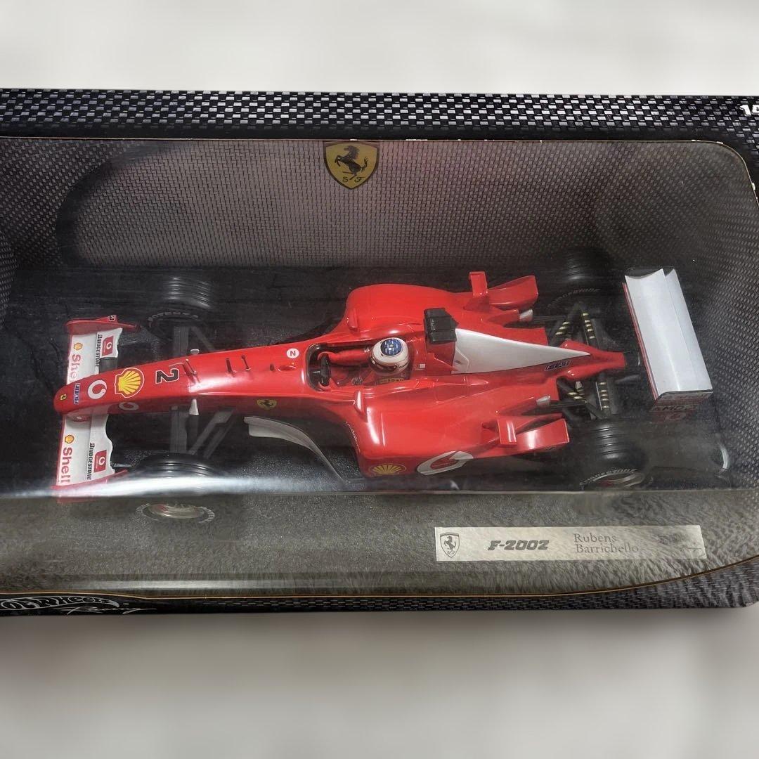 【未開封】1/18 ホットウィール フェラーリ F2002 R.バリチェロ F1