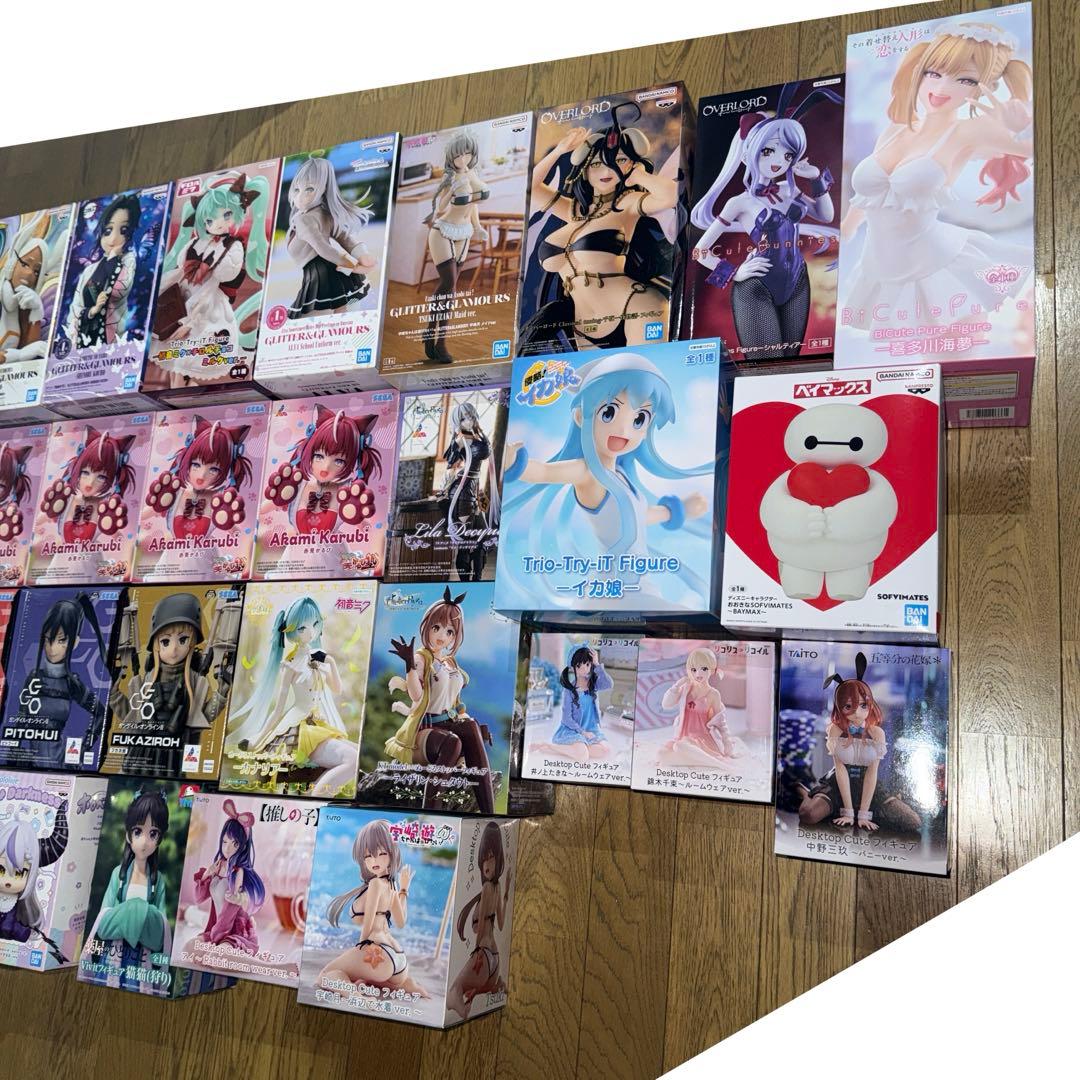 【新品未開封】人気アニメ、美少女系　プライズフィギュア28点セット