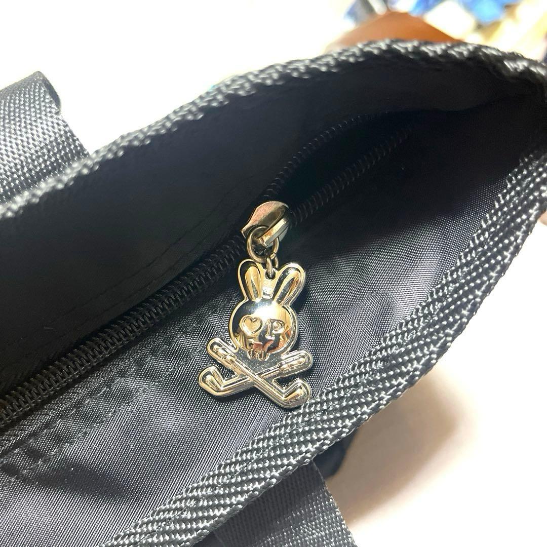 【美品】パーリーゲイツ トートバッグ ミニバッグ付き ブラック ゴルフ