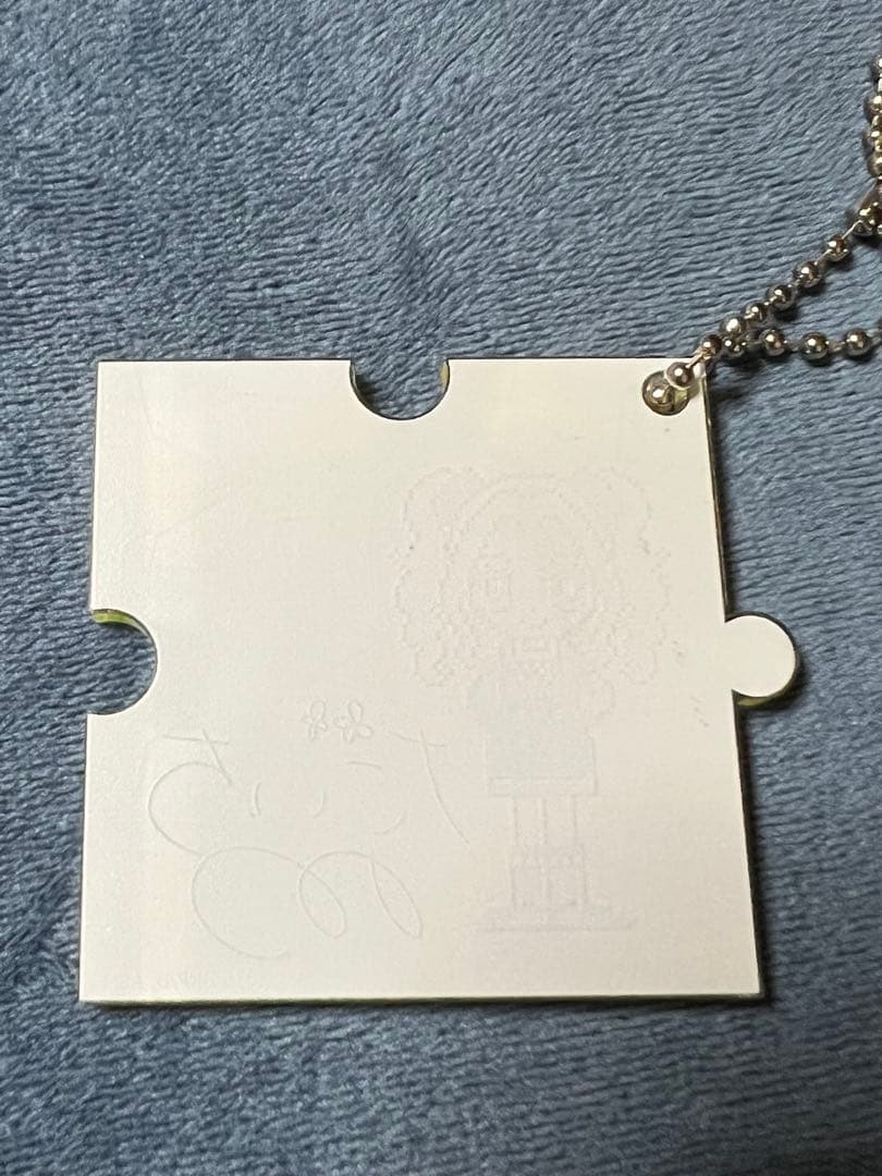アイカツ アクリル　パズル　ピース　キーホルダー　のの