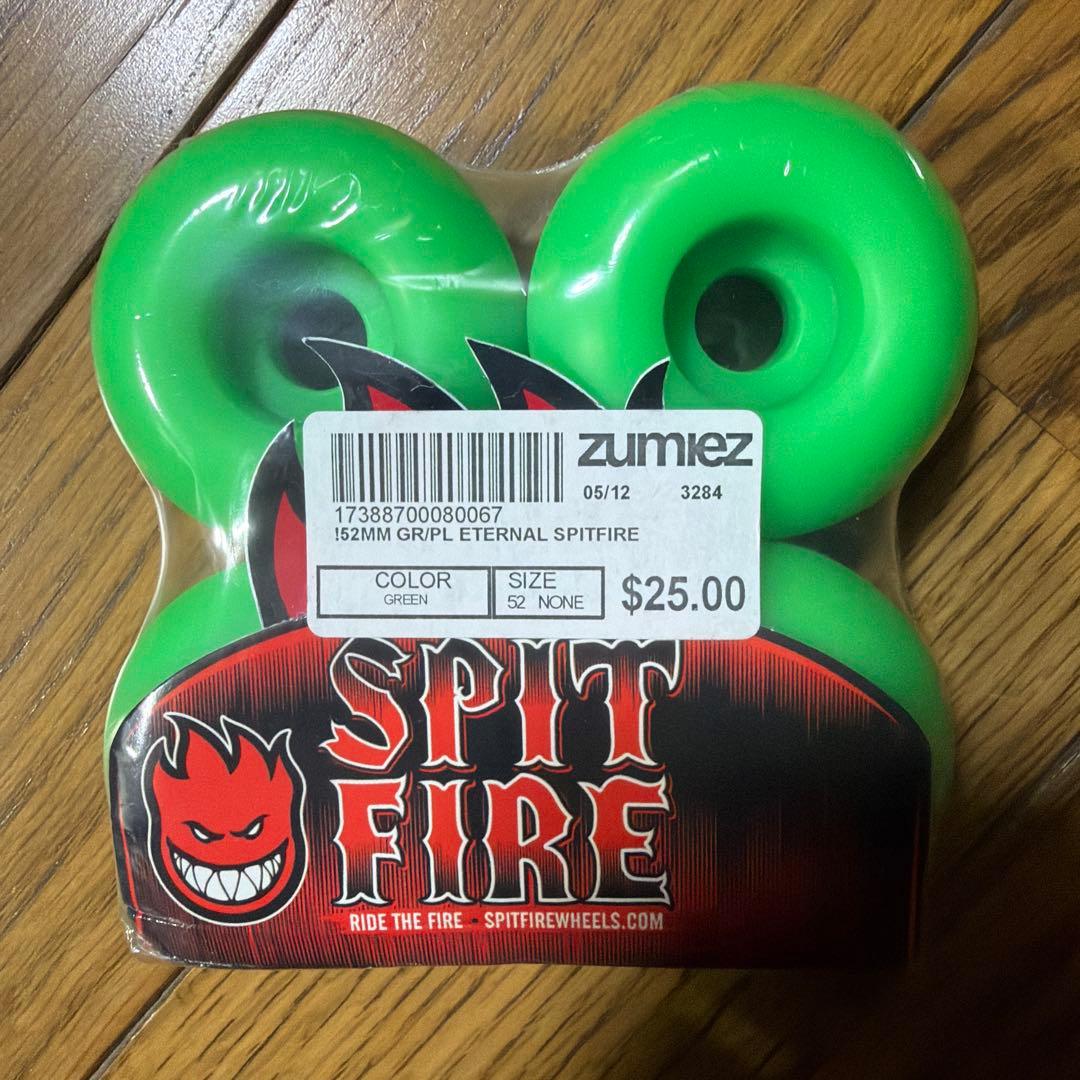 スケートボード Vintage SPITFIRE 52mm MADE IN USA SF