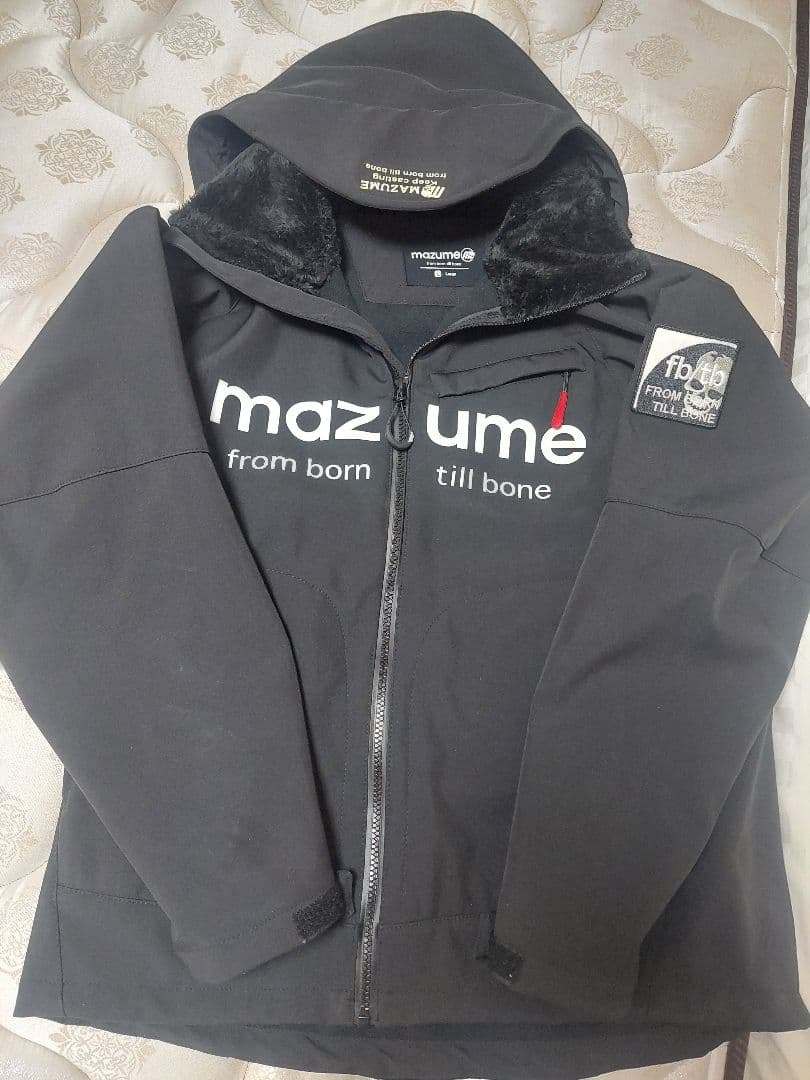 mazume フィッシングジャケット ブラック