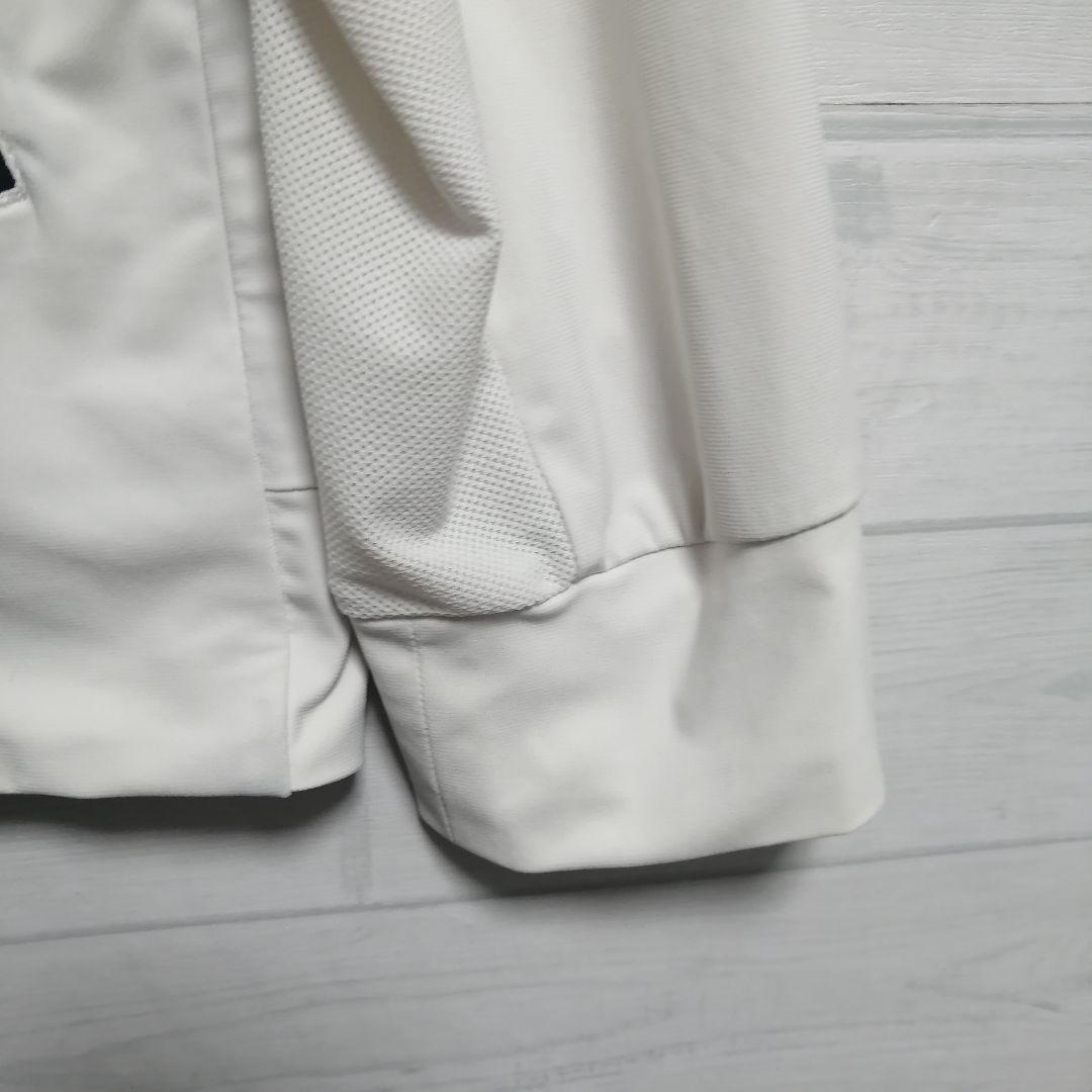 【美品・希少】ザ・ノースフェイス ジップアップ ライトジャケット 白 Lサイズ