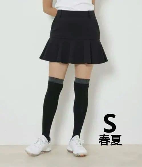 再再再値下げ新品　ジュンアンドロペ　スカートS　黒ブラック