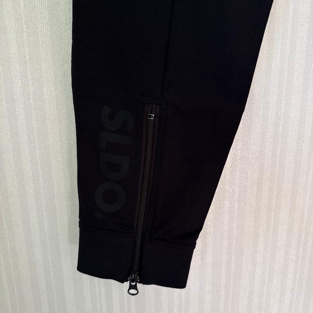 sldo ダブルクロスストレッチリブパンツ　ブラック　サイズM