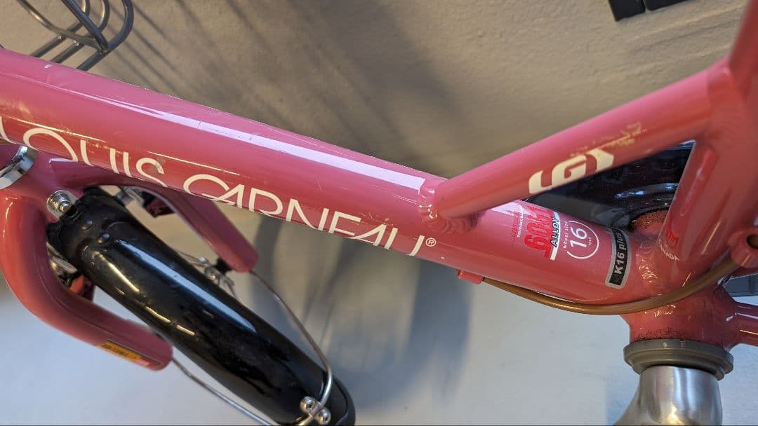 LOUIS GARNEAU ルイガノ 16インチ 子供用自転車 ピンク