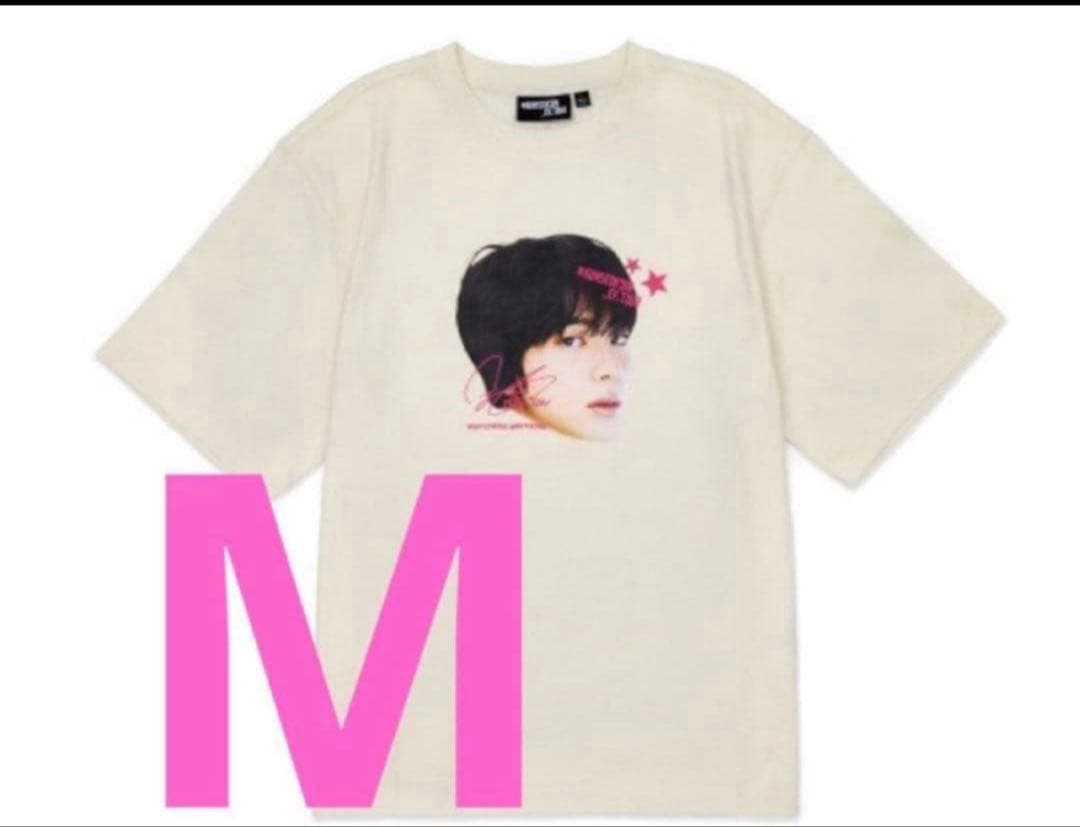BTSジンRUNSEOKJIN コヤン 顔T Tシャツ 新品 未開封 M
