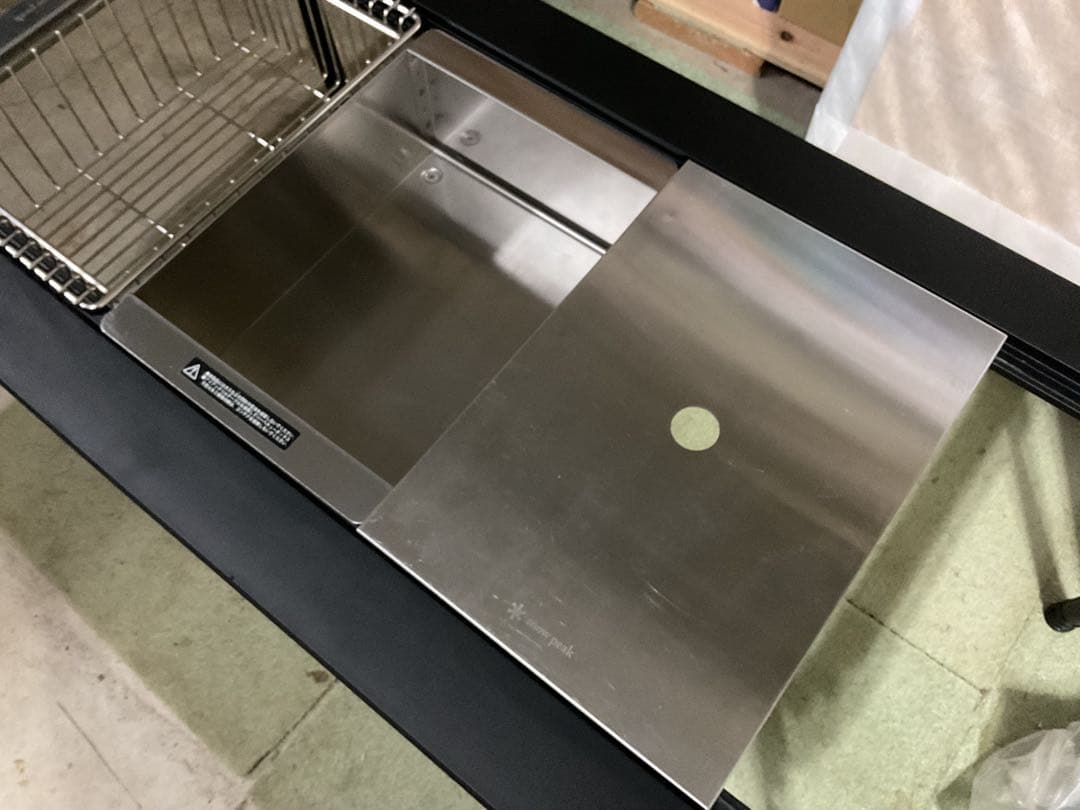 廃盤品 １ユニットボックス ＆ リッドトレー スノーピーク  peak