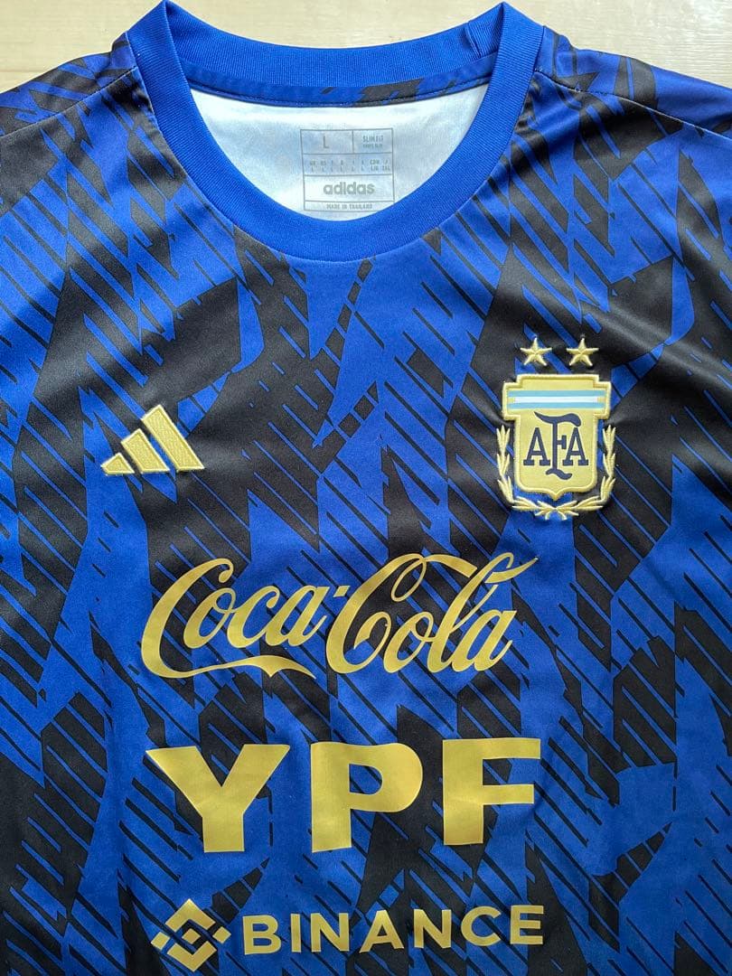 アルゼンチン代表 2022W杯前 練習着 スポンサー入