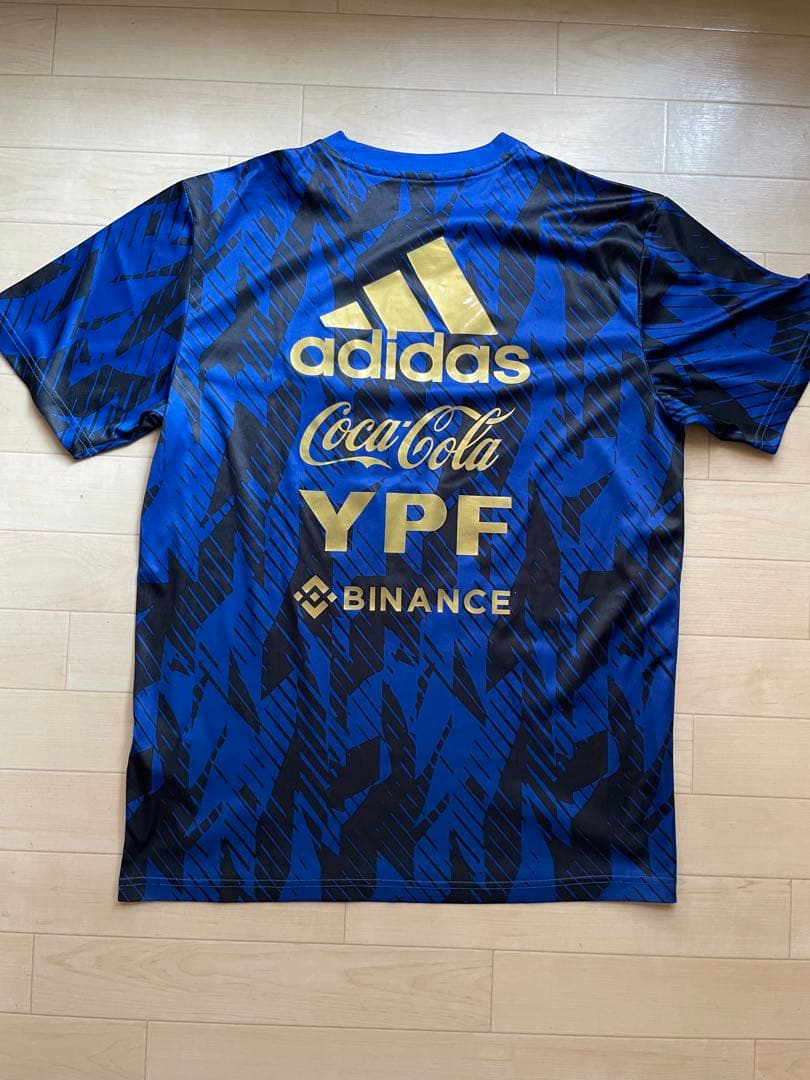 アルゼンチン代表 2022W杯前 練習着 スポンサー入