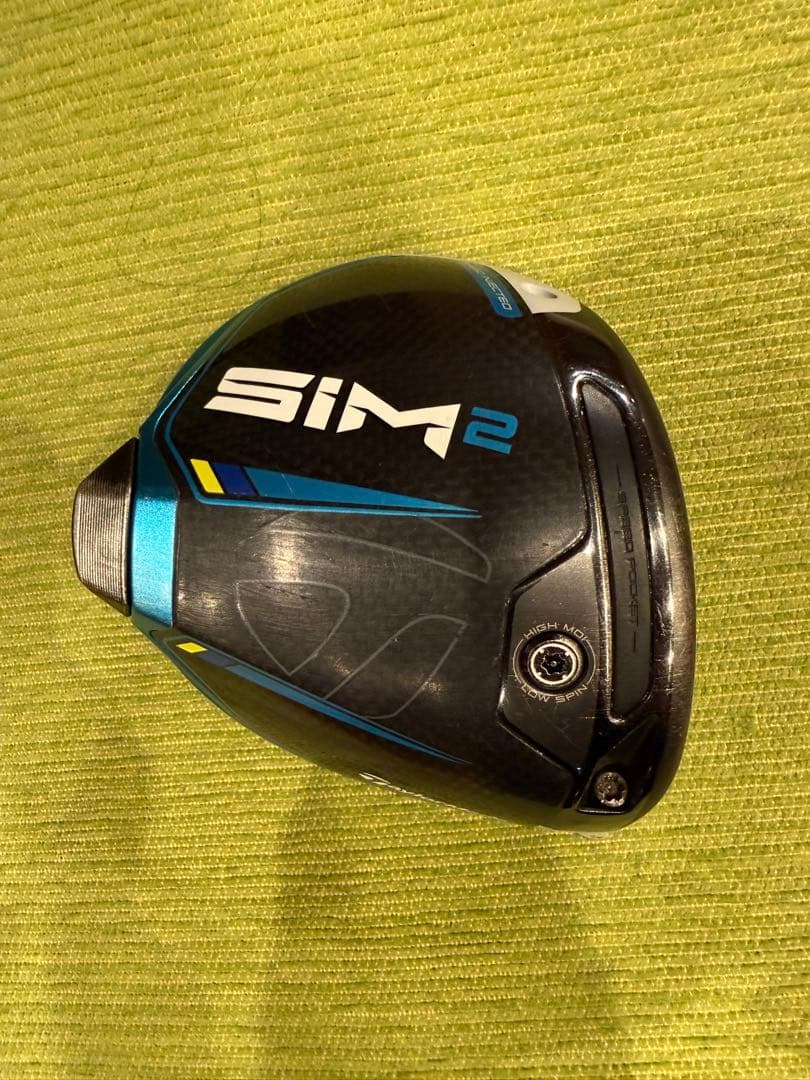 TaylorMadeSIM2ドライバー 8.0度ツアー支給品ヘッドカバー付き