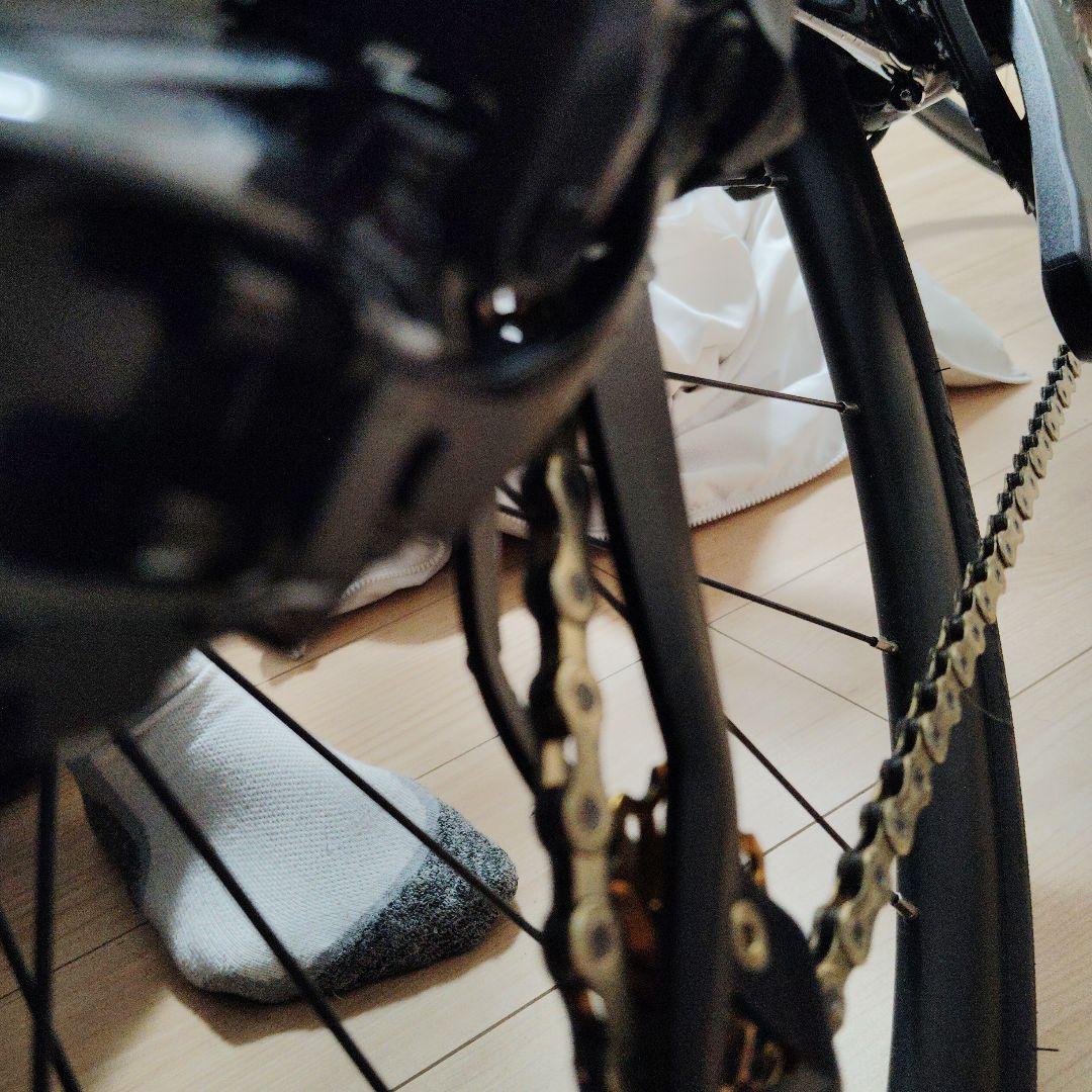 CUBE JAVA-S6 ロードバイクフレーム CUBEのシールは後付けです