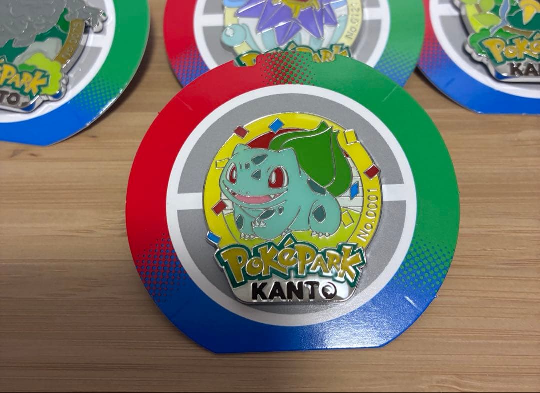 ポケパークカントー ピンバッジ6点セット