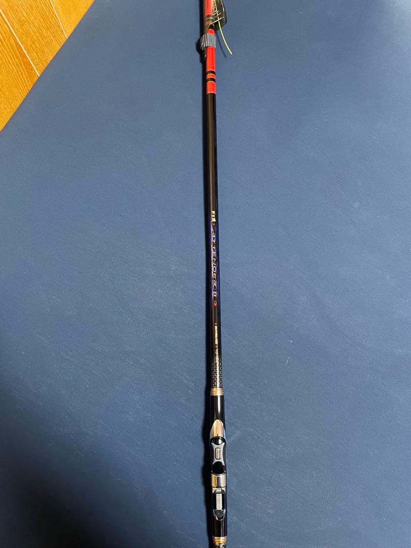 がまかつ美品 アテンダーII 1.5号-53 元箱、竿ニット、竿キャップ付属