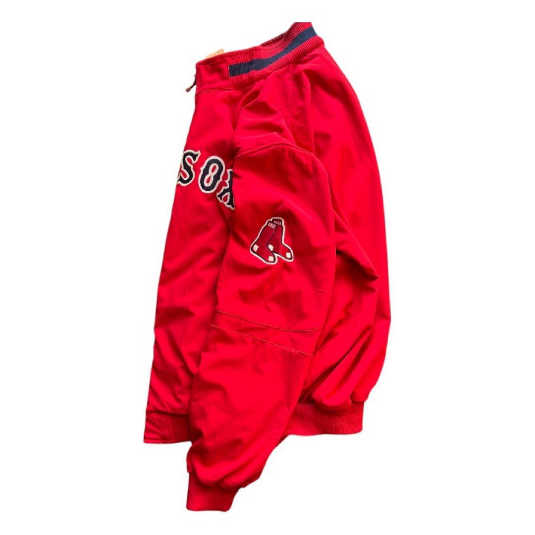 MLB レッドソックス 裏起毛ジャケット ソフトシェル スタジャン XXL