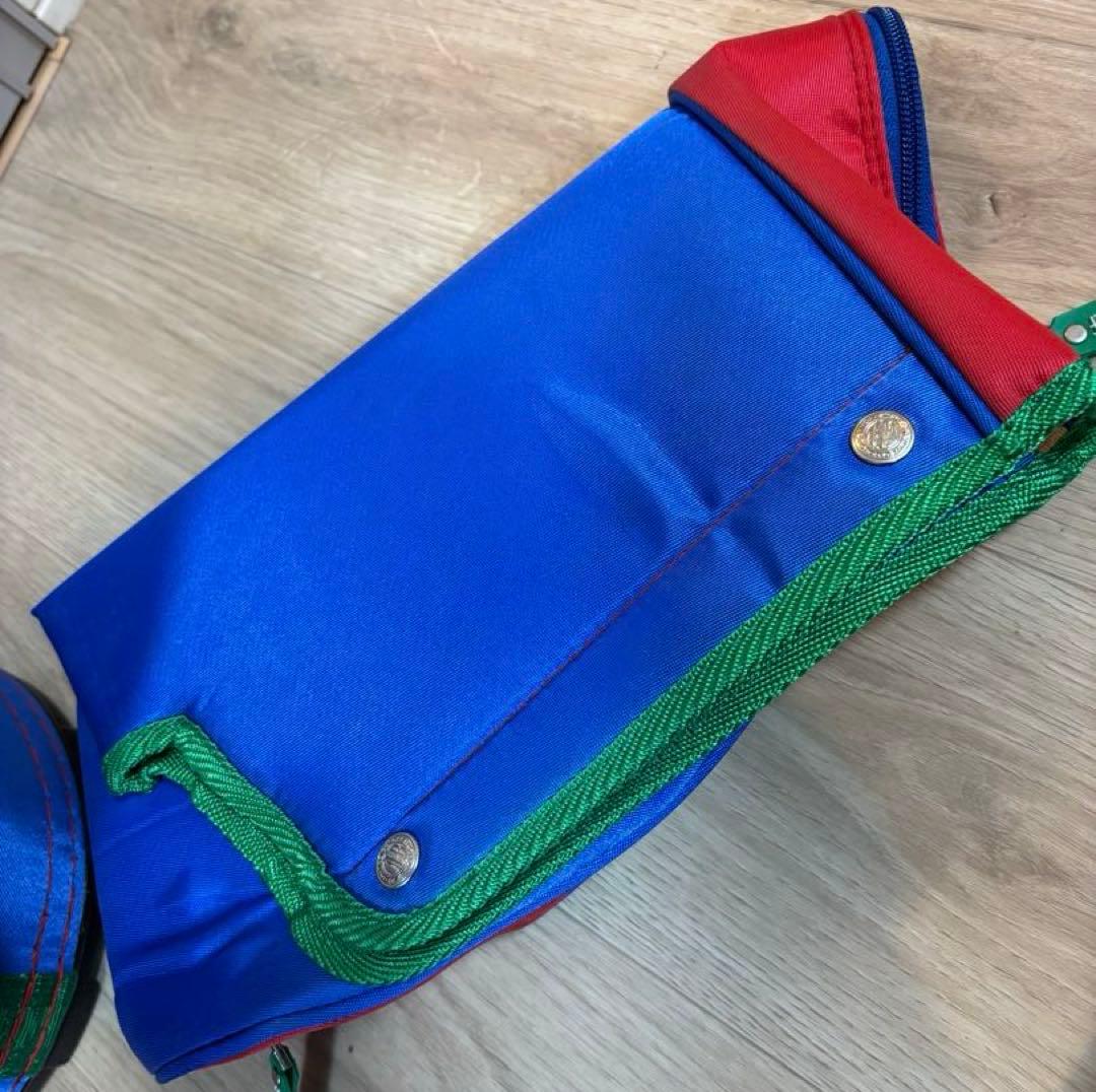 BENETTON GOLF キャディバッグ　ヴィンテージ　ヘッドカバー付き