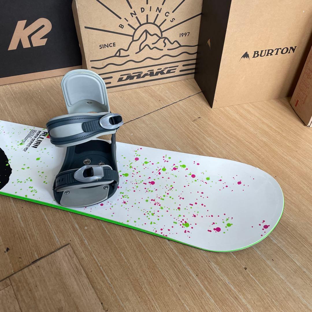 ALLIAN×UBOY　アライアン　バインディング付スノーボードセット