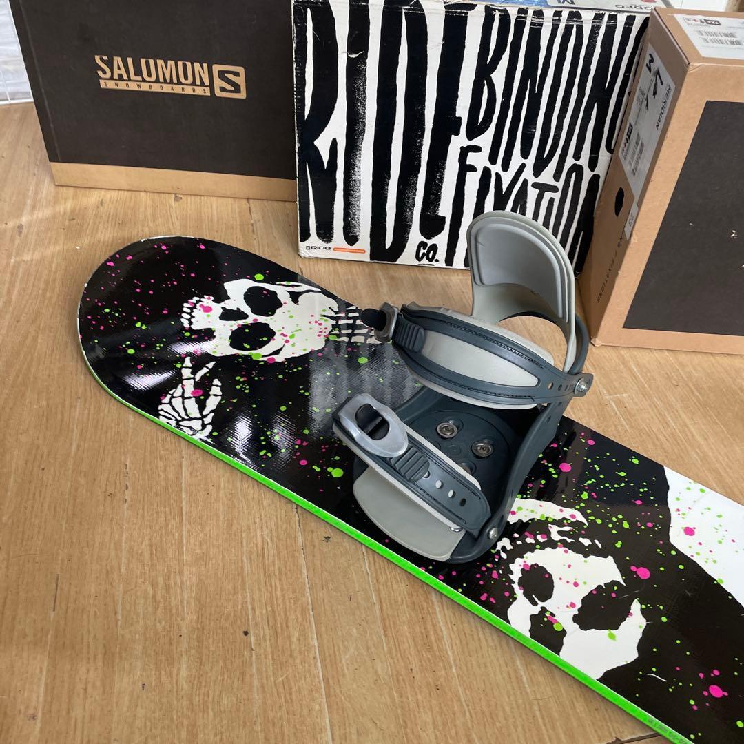 ALLIAN×UBOY　アライアン　バインディング付スノーボードセット