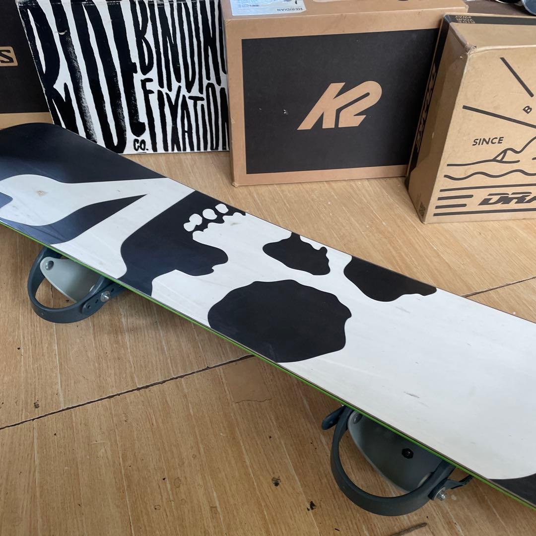 ALLIAN×UBOY　アライアン　バインディング付スノーボードセット