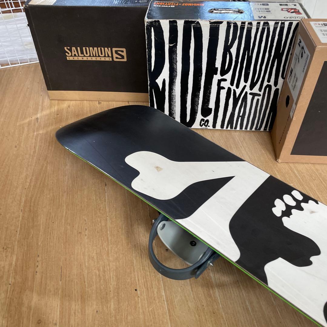 ALLIAN×UBOY　アライアン　バインディング付スノーボードセット